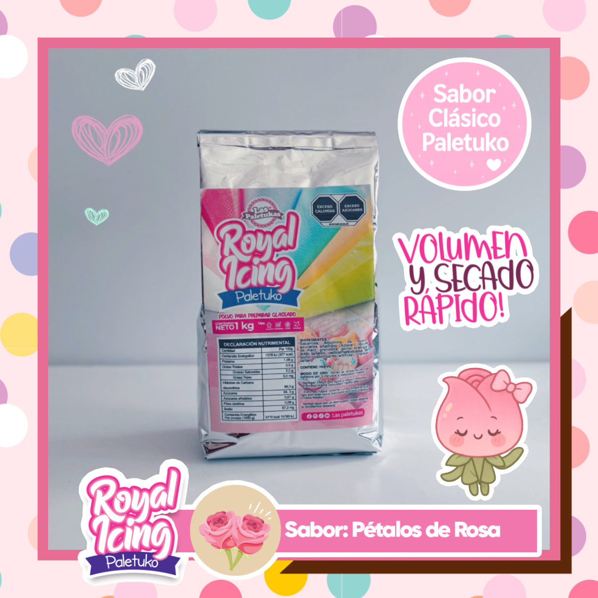 Royal Icing Paletuko- Todos los sabores.