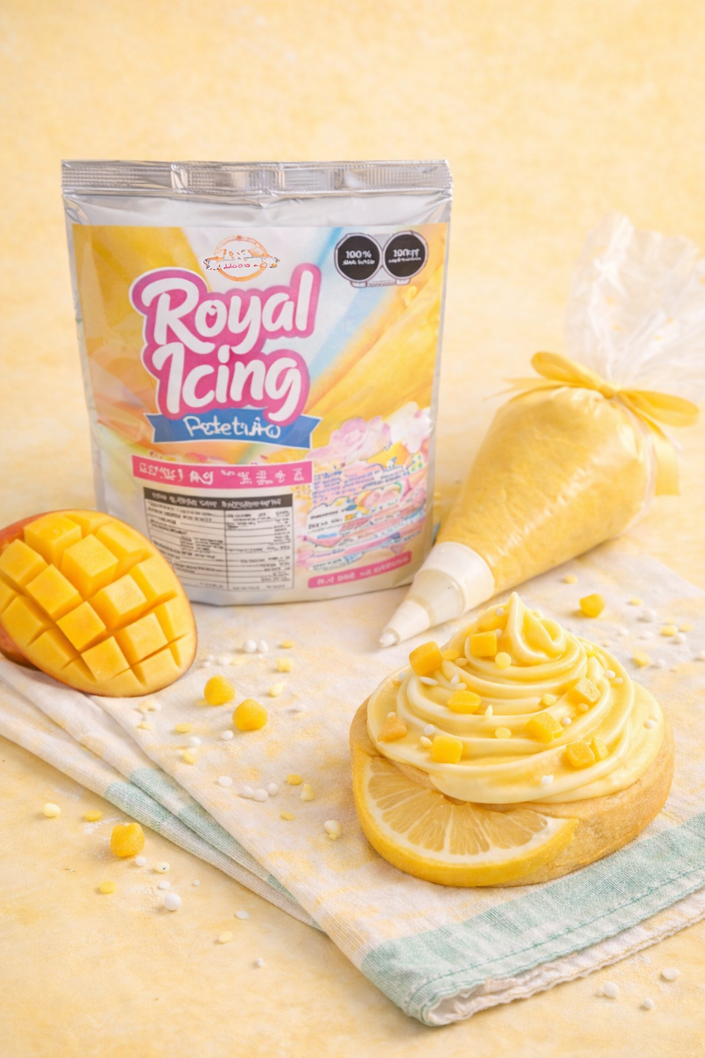 🥭 Royal Icing de mango