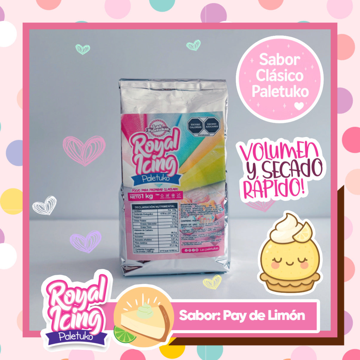 Royal Icing Paletuko- Todos los sabores.