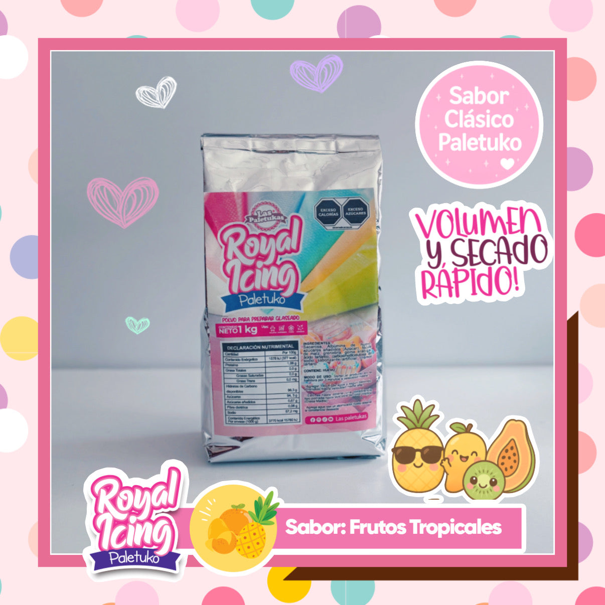 Royal Icing Paletuko- Todos los sabores.