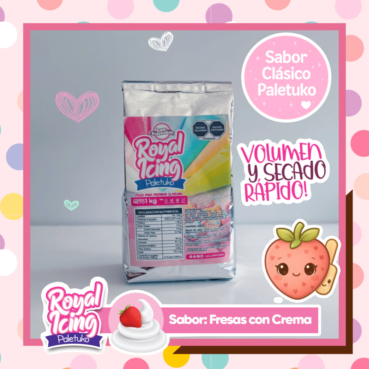 Royal Icing Paletuko- Todos los sabores.
