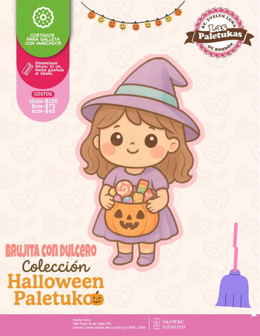 Brujita con dulcero