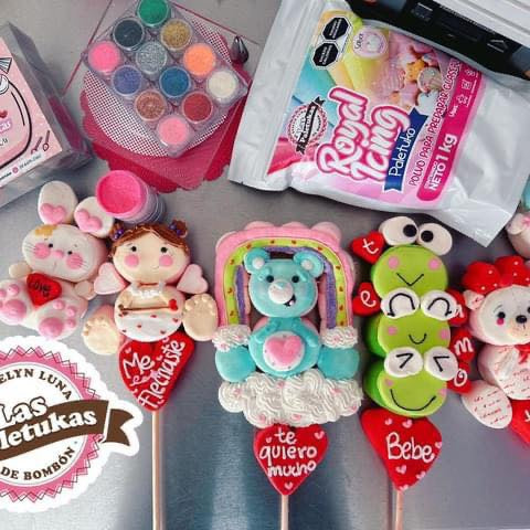 🍓 Royal Icing Paletuko – Fresa