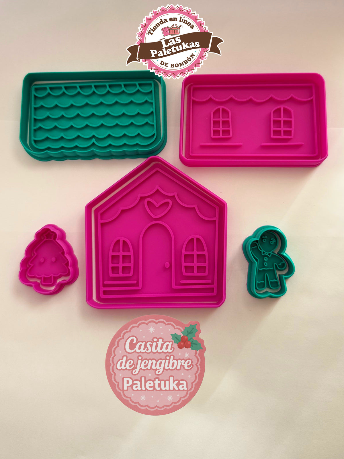 ⭐ Cortador Paletuko con Marcador – Casita de Jengibre