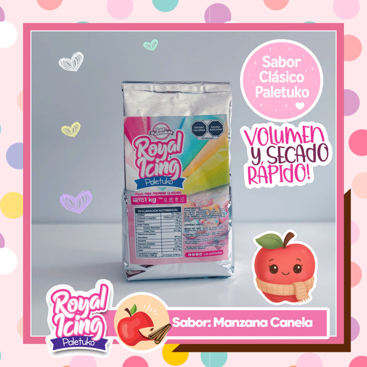 Royal Icing Paletuko- Todos los sabores.