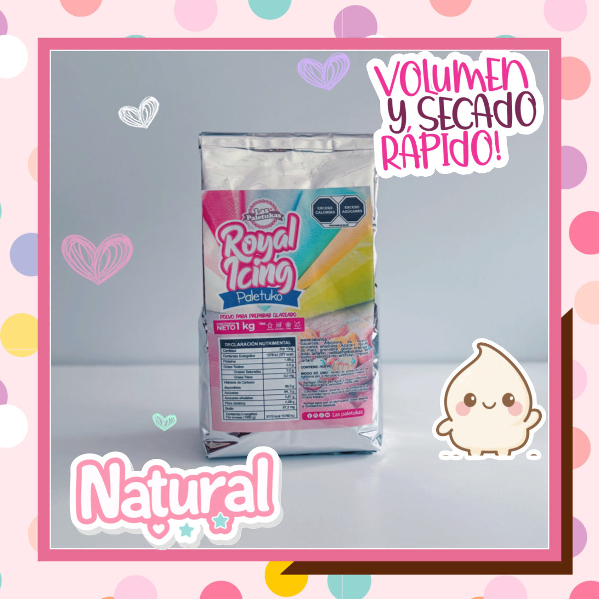 Royal Icing Paletuko- Todos los sabores.