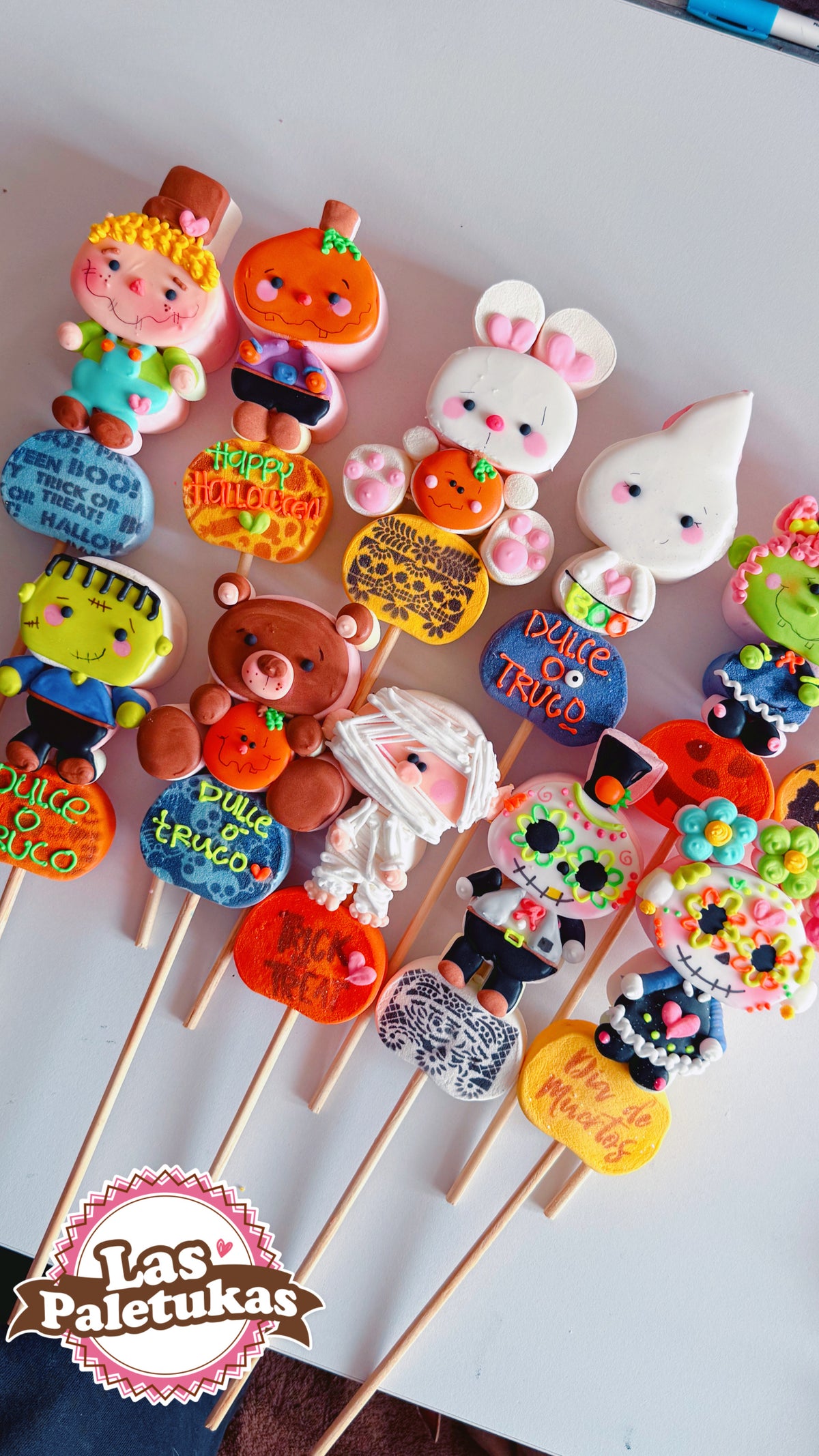 Paleta de bombón dulce Halloween 🎃