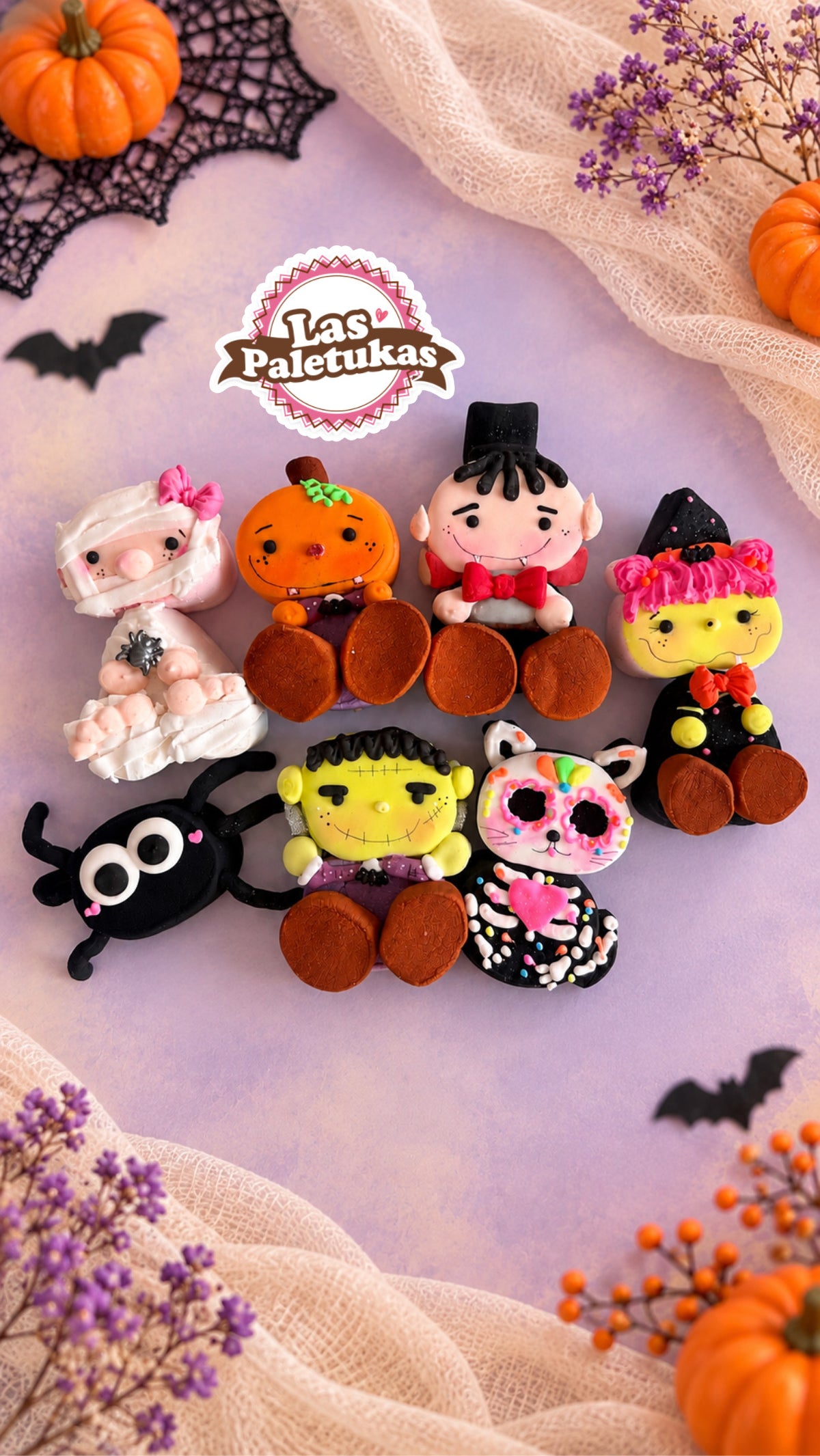 Dulce Halloween | Curso en línea de bombones decorados