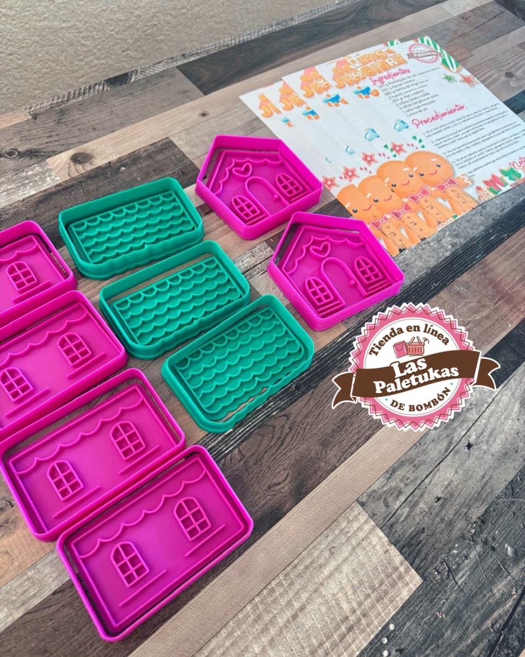 ⭐ Cortador Paletuko con Marcador – Casita de Jengibre