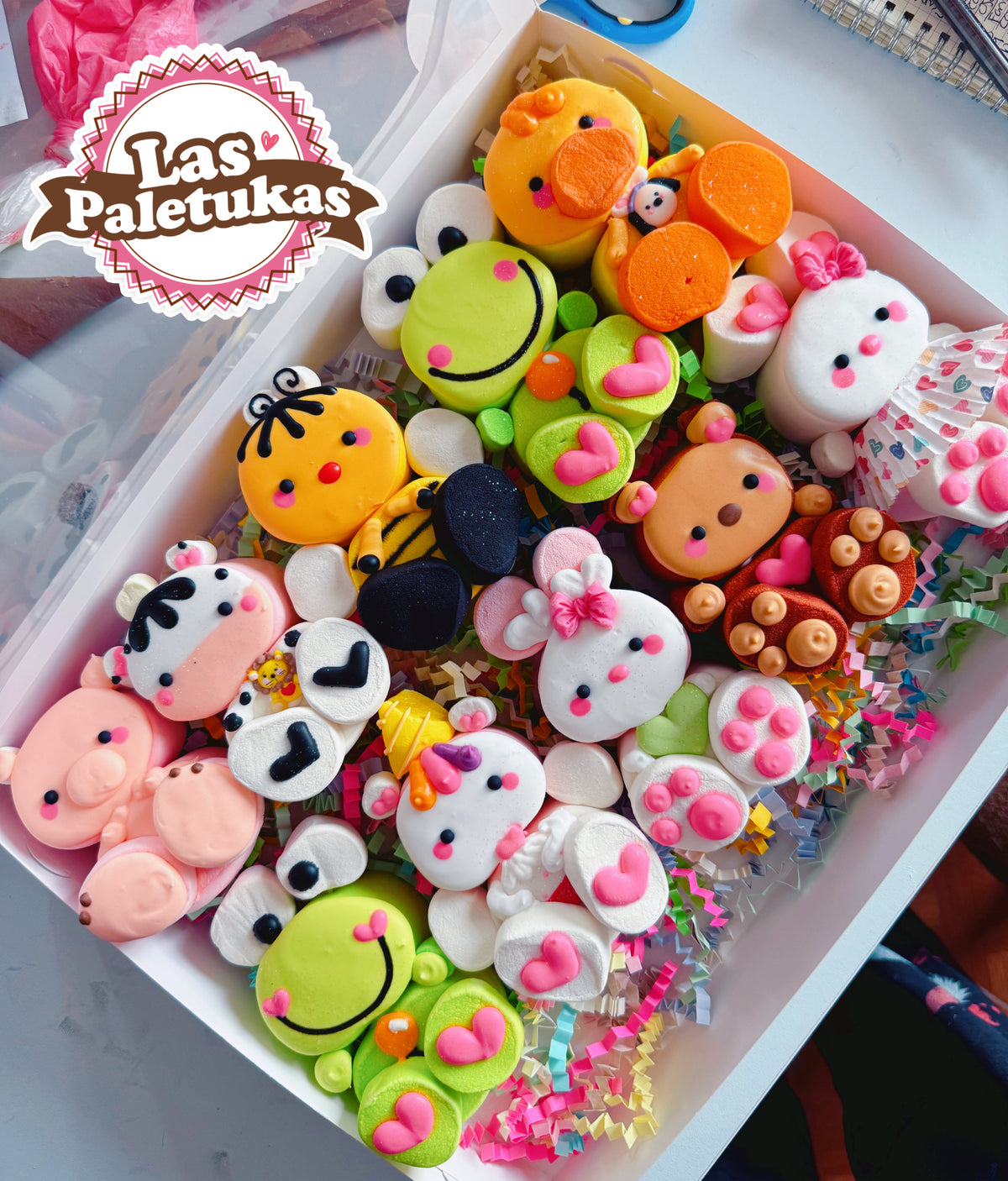 Cajita Bombonita | 10 bombones decorados