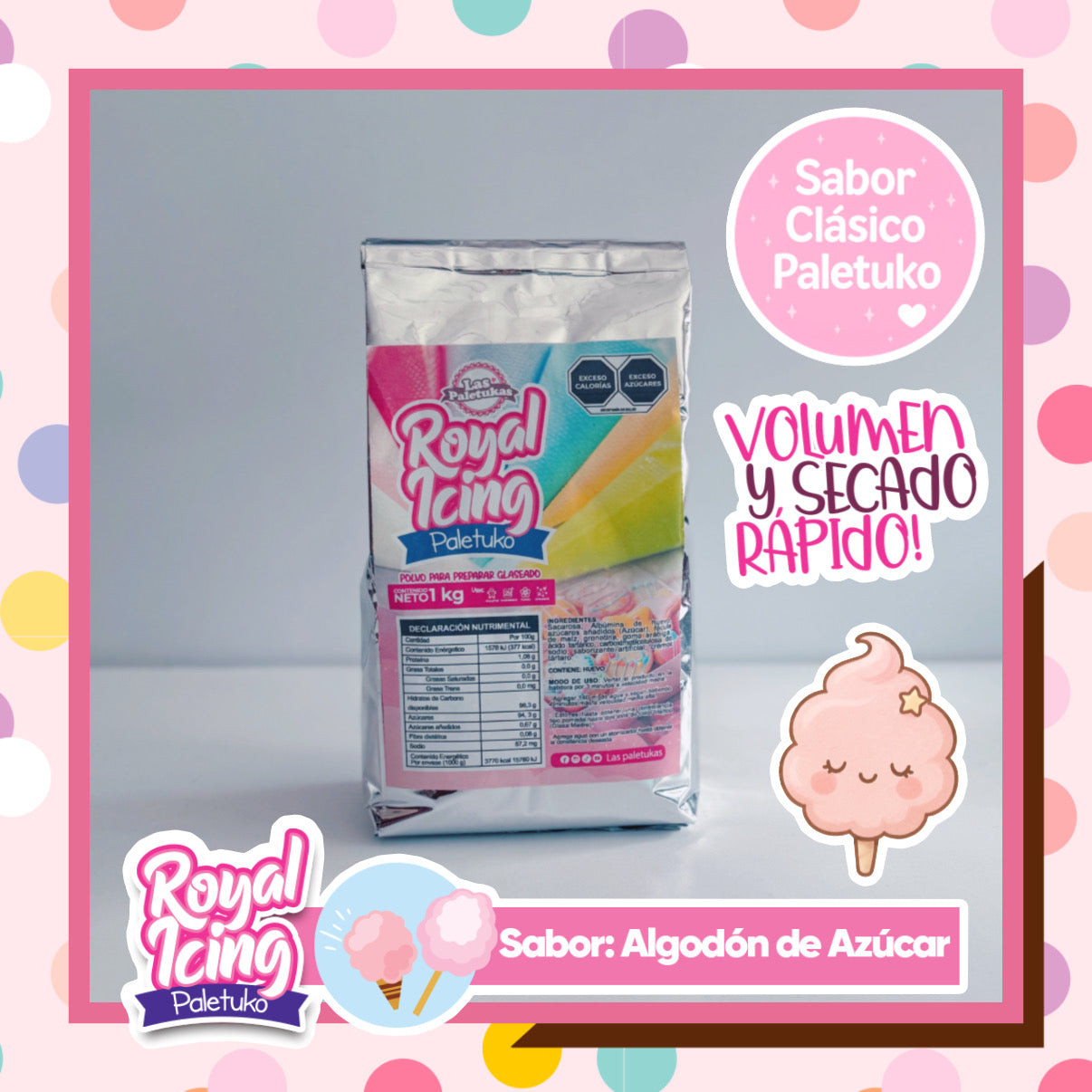 Royal Icing Paletuko- Todos los sabores.