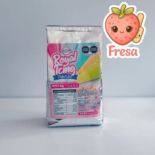 🍓 Royal Icing Paletuko Fresa ✨