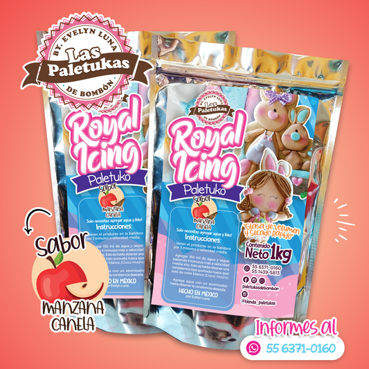 ROYAL ICING MANZANA CANELA 🍎