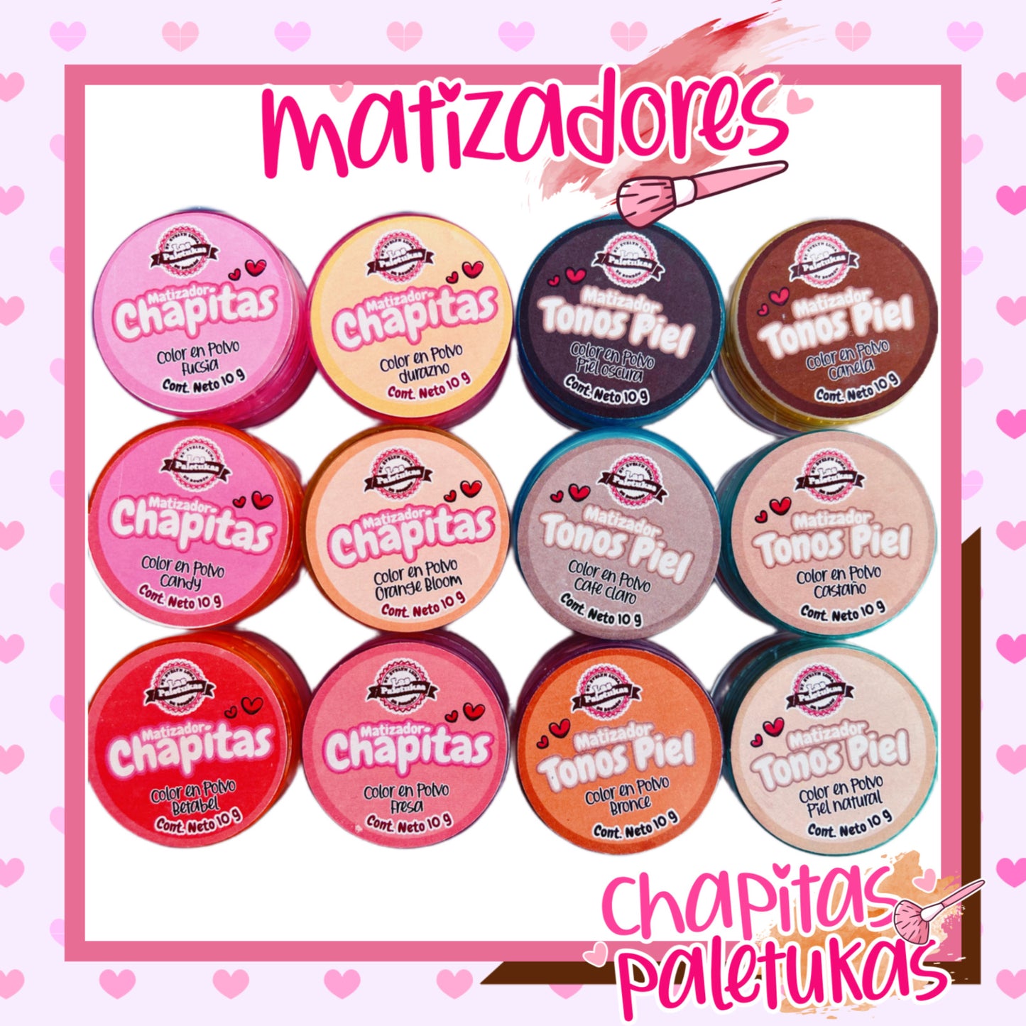 Coleccion  CHAPITAS Y TONOS PIEL ❤️